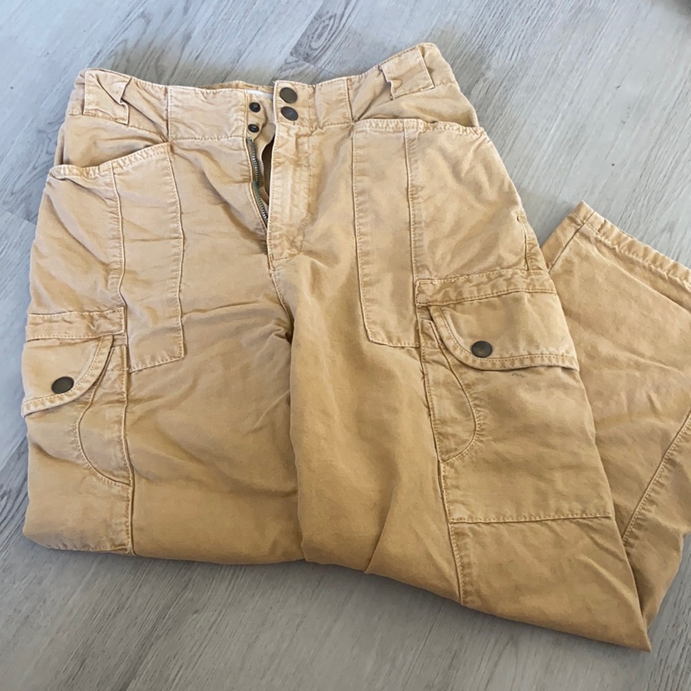 Urban Outfitters tan cargo pants